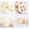 Natural Loofah Sponge Slices for Soap Making, 20 Pcs Natural