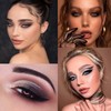 EONFAVE 15 Colours Smoky Eyeshadow Palette, Dark Punk Soft Matte