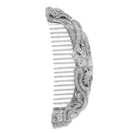 Vaguelly Dragon Phoenix Wide Tooth Detangling Comb Design for Hair Grooming Styling Unique Decorative for Men Women for Curly Hair Care