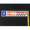 GM Performance Parts Original Racing Stickers 5 Pack size 18x