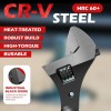 SAutoMarine 3239 16"Extra Wide Adjustable Spud Wrench,1-5/8" Jaw,CR-V Steel with