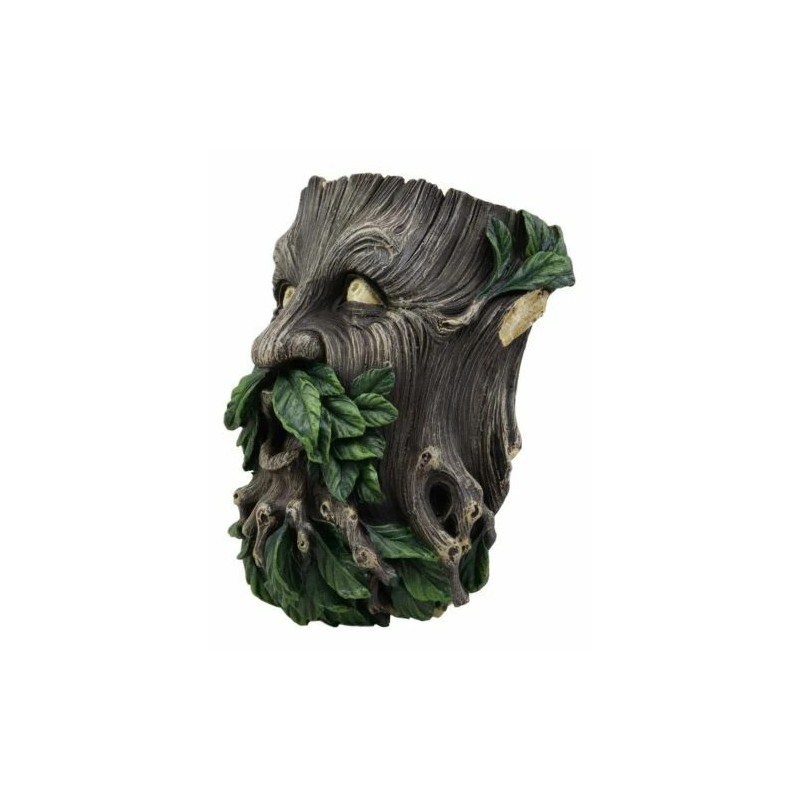 Ebros Gift Whispering Willows Evergreen Greenman Wall Hanging Planter 8"