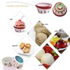 Lanito Baking Cups, Christmas Cupcake Muffin Pans, 100 Count Glassine
