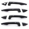 8Pcs Front Rear Left Right Exterior Door Handle Set Primed