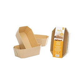 Decora 0320185 Mould Bread, Baking Paper, Brown, 5 Units