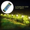 HyperPS (2-Pack) 3.2V LiFePo4 14430 (14 x 43mm) 400mAh Rechargeable