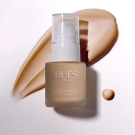 Hues for Him Foundation for Men – Full-Coverage, Lightweight & Hydrating Fit | Natural Coverage | Oil Control & Perfect Fit for Men’s Faces | Available in 4 Shades | Deep Espresso