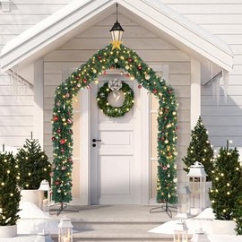 Compatible with PVC Christmas Arch 8.5FT Height for Outdoor Festival Wedding Party Decorations