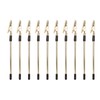 10Pcs Metal Memo Clips Gold Color Electroplated Safe Light Strong