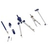 Compass Geometry Set Extensible Zinc Alloy Shatterproof Box Packed Durable