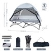 Protable Toddler Travel Bed with Tent: Foldable Kid Cot Tent