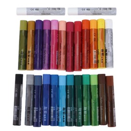 Soft Oil Pastels 24 Colors Professional Drawing Graffiti Art Crayons Sticks Painting Set