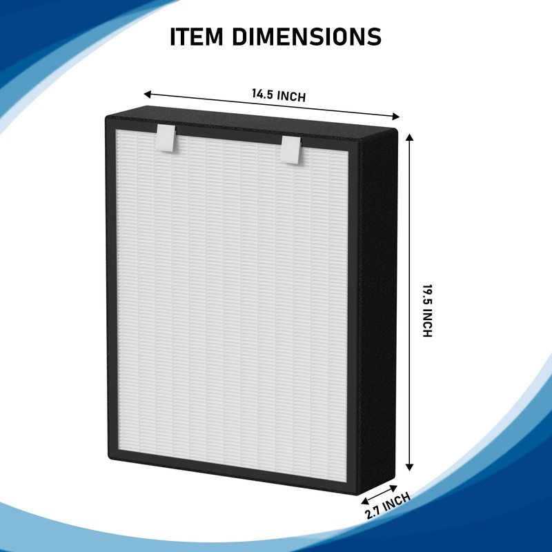 75i True HEPA Replacement Filter with Activated Carbon - Compatible
