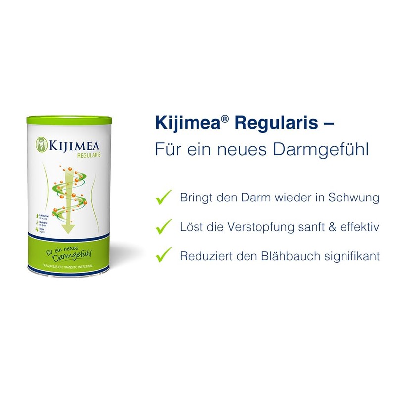 KIJIMEA® Regularis - For Constipation, Sluggish Digestion & Bloating Belly