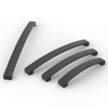 FURNIWARE 5 Pack Cabinet Handles, Hardware Drawer Pulls, Aluminum Kitchen