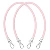 SUIKIHUM 2 Pack Braided Purse Straps, (60cm/23.62" Replacement Purse Strap)