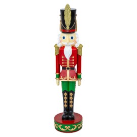 Sunnydaze 2.5ft Kristoff The Nutcracker Christmas Decoration - Polyresin Indoor or Outdoor Nutcracker Statue