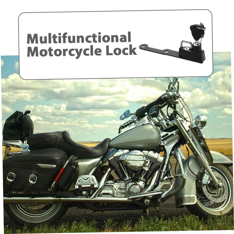 Ciieeo Motorcycle Helmet Lock Heavy Duty Helmet Security Lock for