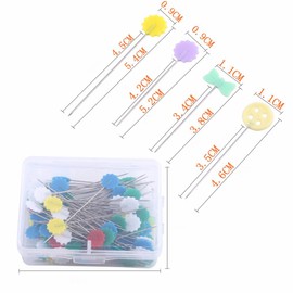 HONEYSEW 100PCS of Quilting/Patchwork Pins 4 Styles for Choose (PIN-A)