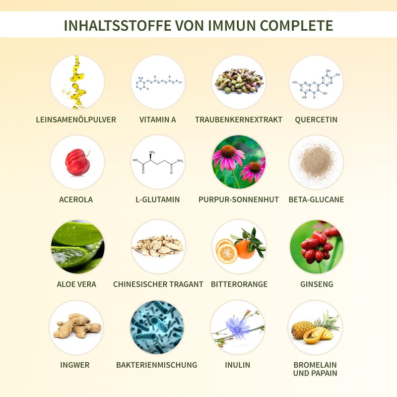 BodyFokus Immune Complete | 17-fold complex - 30 capsules &