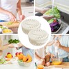 Multifunctional Fruit and Vegetable Washing Bowl, 2 Pieces Fruit Drain
