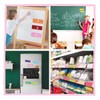 Magnetic Sheets, 54 Pieces, 9 Colors x 6 Whiteboards, Magnetic