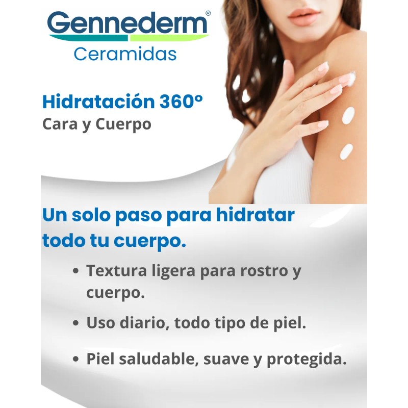 Crema Ceramidas, Niacinamida, Acido Hialurónico 500ml