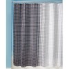 InterDesign Morph Shower Curtain, 72 by 72-Inch, Black/White