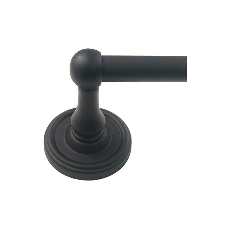 Rusticware Midtowne Towel Bar, Black