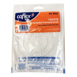Tapete Atrapapelo Coflex PC-B101 Transparente para Coladera 11.2cm                                                                                    