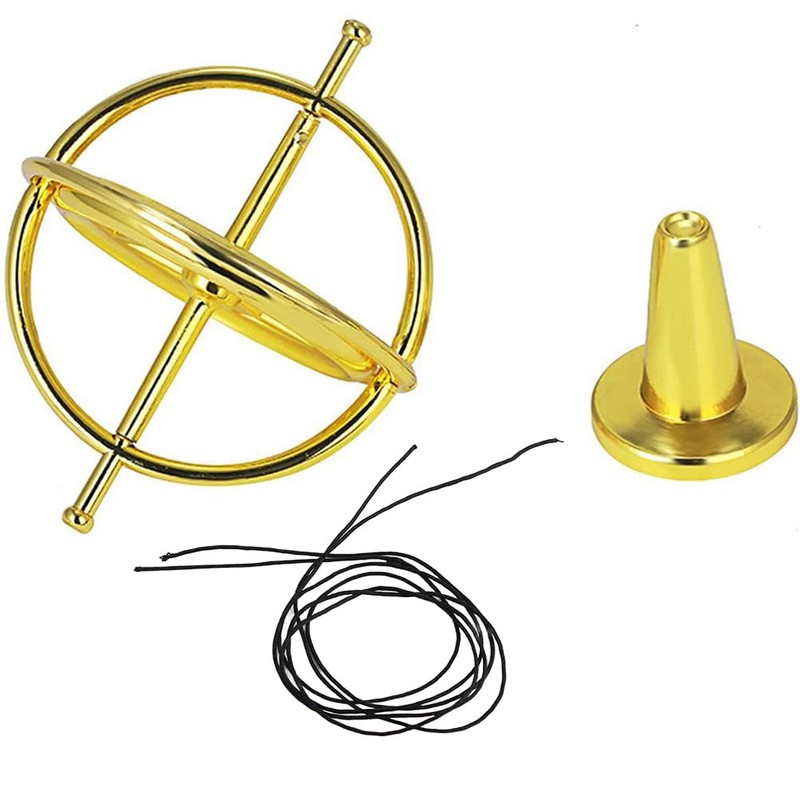 Gyroscope Nostalgic Pack Antigravity Gyroscope Metal Balance Toy Bright Decompression