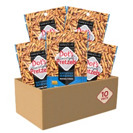 Dot's Homestyle Pretzels 5 Ounce Snack Size Individual Packs Seasoned Pretzel Twists (Southwest, 5 Ounce (Pack of 10))