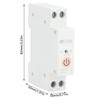 WiFi Switch Circuit Breaker 1P 63A Remote Voice Control Timing