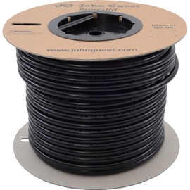 John Guest 1/2 Inch x 250 Feet LLDPE Tubing, Flexible Water Tubing for Plumbing, Red, PE-16-GI-0250F-R