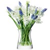 LSA Flower Garden Posy Flower Base (花器) Height 13 cm Clear