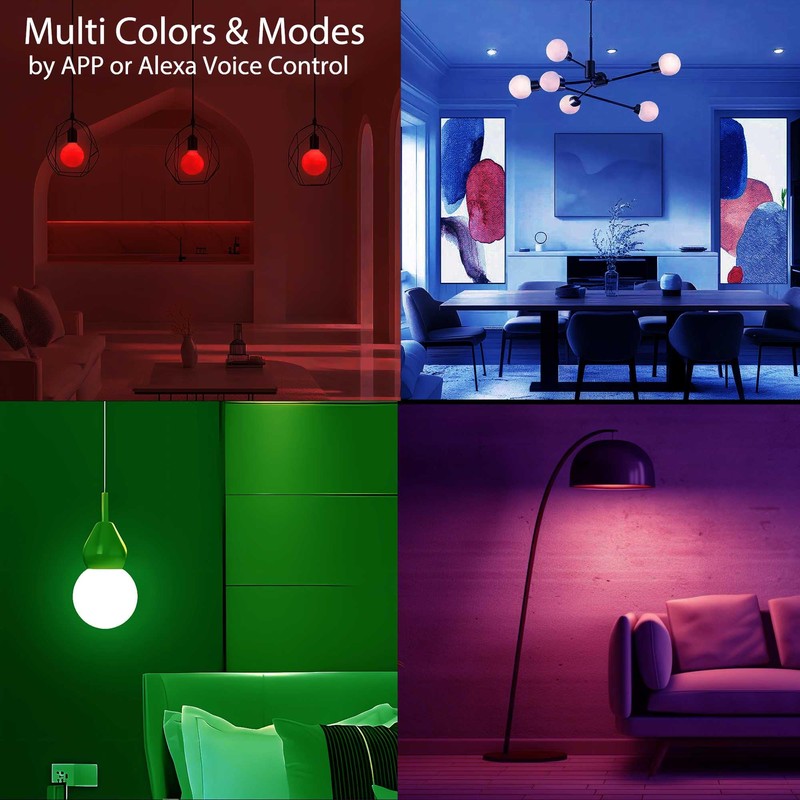 ILC Smart G25 - Bombillas LED que cambian de color