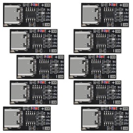 10pcs Type-C PD 2.0 PD 3.0 9V 12V 15V 20V Fast Charge Trigger Query Detector USB Boost Power Supply Change Module Charger Board
