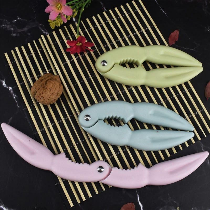 Comimark 3 pc Walnut Crackers, Nut Clips, Kitchen Supplies, Crab
