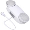 LED Emergency Light Two Head Adjustable Commercial Emergency Lighting Fixtures