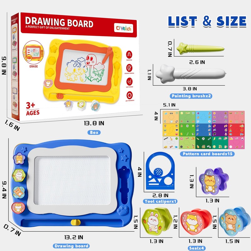 Children's Drawing Board Blue