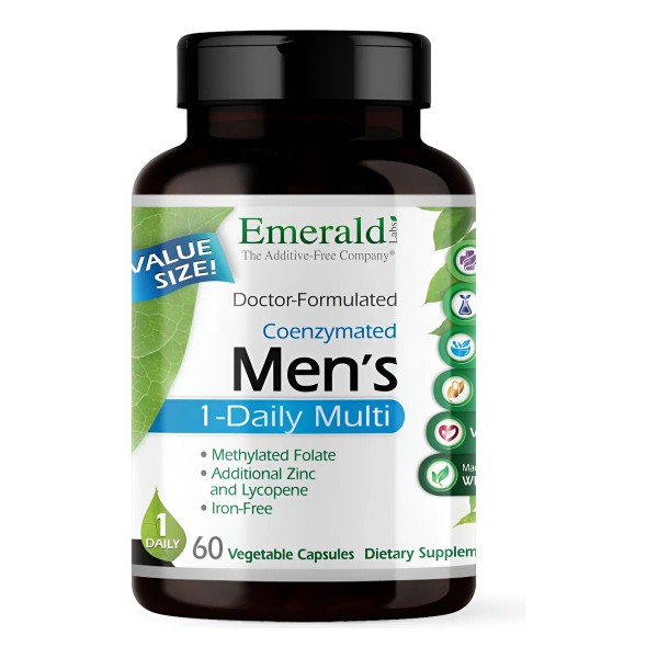 Emerald Labs Multivitamínico Hombre 60 Cápsulas Vegetales