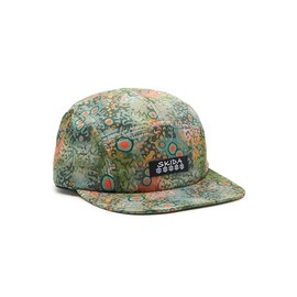 Skida 5 Panel Cap Outdoor UPF Sun Protection Wide Brim Camp Hat Running, Hiking, Golf, Pickleball, Beach Outings (US, Alpha, Small, Large, Dark Green)