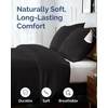 CGK 3 Piece Duvet Cover Set King Size Black 230x220cm