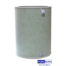 PUREBURG Replacement Filter Compatible with Happi KJ500 Our Happi Air Purifier,H13 True HEPA Activated carbon 4-Stage Filtration 2-in-1 Air Clean Dust VOCs Odor PM2.5