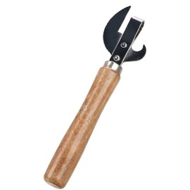 Stainless Steel Can Opener manual with Wooden handle 5.5 х 1.6 х 0.8"
