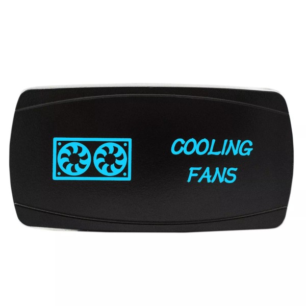 STV MOTORSPORTS Polaris RZR 1000 Horizontal BLUE Laser Rocker Switch