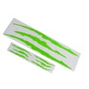 2Pcs Car Hood Cover Sticker Claw Mark Style Universal Engine