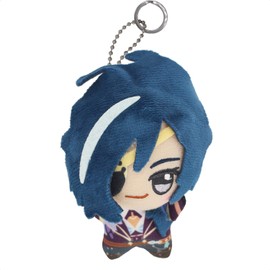 KOOLIYA Small Size Genshin Impact Figure Plush Doll - Kaeya (4 inch), Keychain Anime Figure Soft Stuffed Gift for Game Fans (Kaeya)