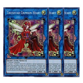 x3 Trickstar Crimson Heart - SAST-ENSE3 - Super Rare - Limited Edition