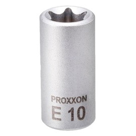 PROXXON No. 83796 E-Type Torx Bit Socket 1/4" E10